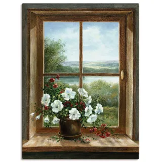 ARTland Blumen am Fenster«, 45x60cm