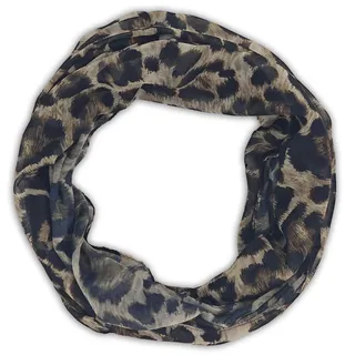 Stylebreaker "Loop Schal mit Leoparden Muster", 1 Stk., braun, schwarz),