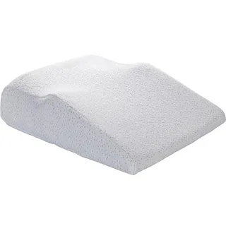 Maximex Seitenschläfer-Kissen, druckentlastendes Seitenschläfer-Keilkissen mit Viscoschaum, bequemes Keilkissen für Seiten- & Rückenschläfer, angenehme Schulter- & Lordosenstütze