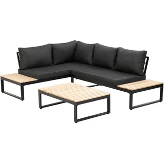 Greemotion Lounge-Set 10-tlg. Grau
