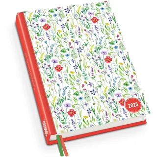 Dumont Kalenderverlag Lovely Flowers 2025 - Blumen-Design - Terminplaner mit Wochenkalendarium - Format 11,3 x 16,3 cm