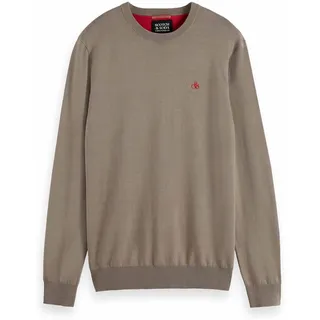 Scotch & Soda Sweatshirt »Strickpullover Essential Viscose Sweater«, braun