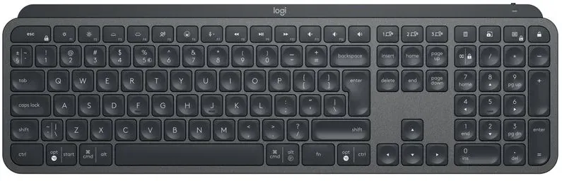 Bild von MX Keys for Business, schwarz, Logi Bolt, USB/Bluetooth, FR (920-010245)