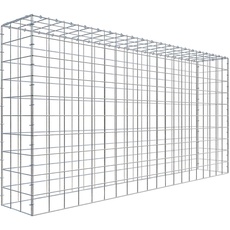 Bild von C-Ring-Gabione-Anbaukorb Typ 3 100 x 200 x 30 cm Maschenw 10 x 10 cm