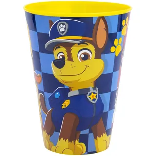Stor Paw Patrol Kinderbecher aus Kunststoff 430ml - BPA-frei, Bruchsicher, Wiederverwendbar für Jungen und Mädchen