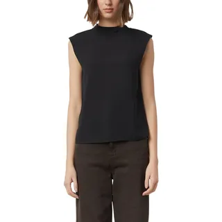Comma Chiffonbluse mit subtilem Schulterpolster