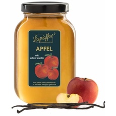 Fruchtaufstrich Apfel mit Vanille 200 g, 55% Fruchtgehalt