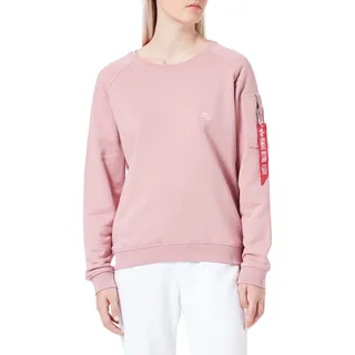 Alpha Industries X-Fit Sweat Wmn Sweatshirt für Damen Silver Pink