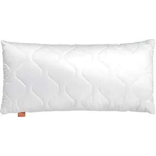 sleepling Kopfkissen 40x70 cm, Allergiker Kissen, waschbar, Made in EU, Ökotex, langes Schlafkissen 40 x 70, Bettkissen, Pillow, Komfort 100
