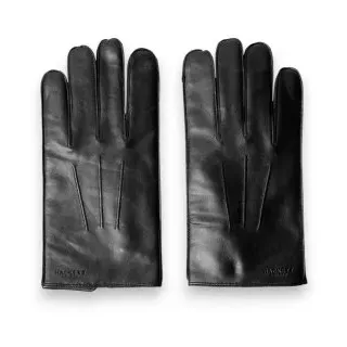 Hackett London für Herren. HM0400121 Lederhandschuhe Class schwarz (L), Lässig, Klassisch