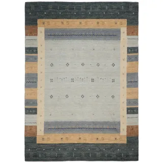 Cazaris Orientteppich , Silberfarben , Textil , Punkte , rechteckig , 250x300 cm , Care & Fair, AZO-frei , Teppiche Und Böden, Teppiche, Orientteppiche