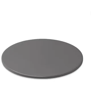 Weber Pizzastein - Groß (Ø 36cm), glasierter Cordierit BBQ Pizzastein, Schnelles aufheißen & Wärmeabgabe, passend für alle Grills (Holzkohle ab Ø 37cm, Gas, Pellet, Elektrisch) - Schwarz (18412)