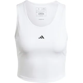 adidas Techfit Crop Tank Sport-top - White, S