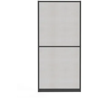 Hecht Insektenschutz-Tür Alu-Türbausatz 120 x 240 cm Grau