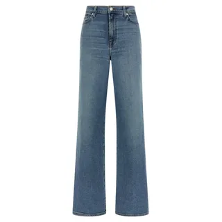 7 For All Mankind Jeans aus Baumwolle in Blau