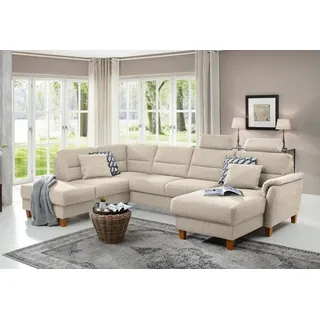 Home Affaire »Palmera U-Form, B: 308 cm« optional Bettfunktion & Bettkasten, Federkern,