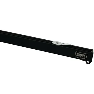 Schöner Wohnen Gardinenstange Emilia 1-läufig Ø 0 mm 160 cm Schwarz-Matt