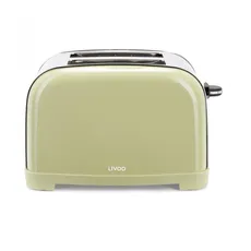 Livoo - Toaster mit 2 Schlitzen DOD196-3 cm breiter Schlitz, 750-850 W, 3 Funktionen, regelbarer Thermostat (7 Stufen)