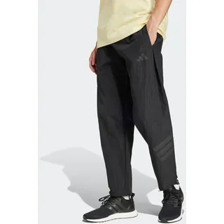 adidas Sporthose ADIDAS SPORTSWEAR "FUTURE ICONS 3-STREIFEN WOVEN", Herren, Gr. M, N-Gr, schwarz (schwarz, normal, gr.), Obermaterial: 100% Polyamid, Hosen Sporthose