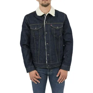Levi's Herren Type 3 Sherpa Trucker Jeansjacke ® Rockridge Trucker, S