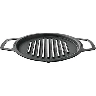 Solo Stove Gusseisen-Grillrost für Feuerschale Ranger | Grillplatte für Feuerstelle Ranger, Umbau von Feuerstelle zu Grill, Zubehör für Outdoor Feuerschale, Kochoberfläche: Ø 36 cm, 5,9 kg
