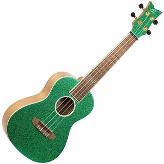 Ortega (RUEL-MGR) Element Serie Konzert Ukulele Metallic Green