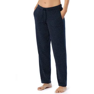 SCHIESSER Damen Pyjamahose Mix & Relax lang