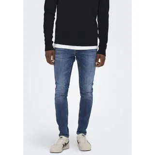Only & Sons Skinny-fit-Jeans »Warp«, blau