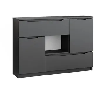 Vicco Kommode Ruben Anthrazit, 120 x 84 cm