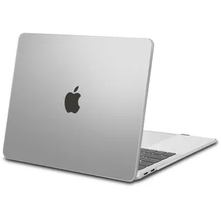MOSISO Hülle Kompatibel mit MacBook Air 13 Zoll 2021 2020 2019 2018 A2337 M1 A2179 A1932 Retina Display mit Touch ID, Schützend Plastik Hartschale Schutzhülle Cover, Frost