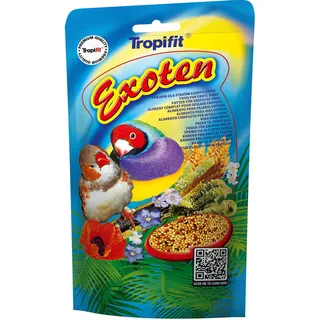Vogelfutter tropifit Exoten – Lebensmittel für exotische Vögel, Doypack 250 g