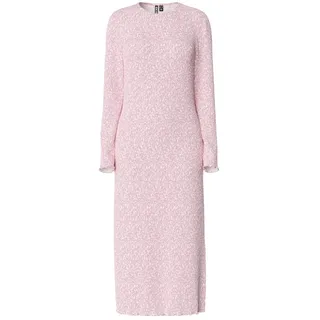 Pieces Flora Midikleid Blume Pink M