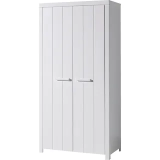 Vipack Kinderkleiderschrank 2-türig  weiß