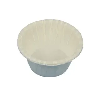 Papstar Backförmchen, Ø 5 cm, Höhe: 3,5 cm, weiss, 1 Packung = 20 Backförmchen