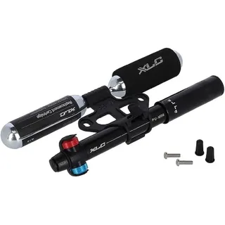 XLC MTB CO2-Mini-Kombipumpe PU-M06 - Fahrradpumpe - schwarz