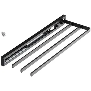 SOTech Handtuchauszug 3-armig Schwarz