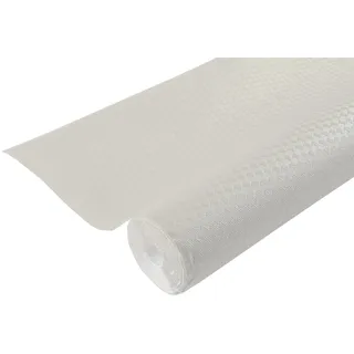 Pro Nappe Tischdecke 802001I Einweg-Tischdecke aus geprägtem Papier, einzigartige, ästhetische und tiefe Prägung, Länge 20m Breite 1,20m (pro Rolle), Farbe Weiß