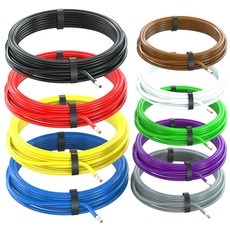 Bild Fahrzeugleitung 1,5 mm2 Set 9 Farben à 5m FLRY-B als Ring