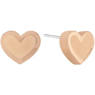 Tommy Hilfiger Jewelry Edelstahl-Ohrstecker für Damen, erhältlich in Silber, Carnation-Gold oder Gelbgold-Ionenbeschichtung (IP)