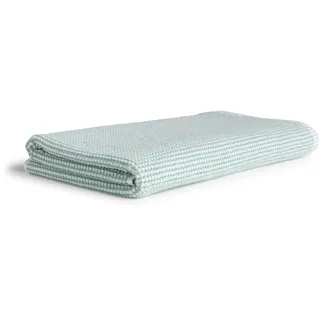 Möve Bliss Saunatuch 80 x 200 cm aus 100% Baumwolle, Snow/Reed Green