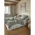 Premium Satin Bettwäsche Paris Unifarben Salbei 240 x 220 cm x 80 x 80 cm