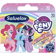 Salvelox ® | My Little Pony | flexibel, langlebig, atmungsaktiv und wasser- und schmutzabweisend, 20 Stück