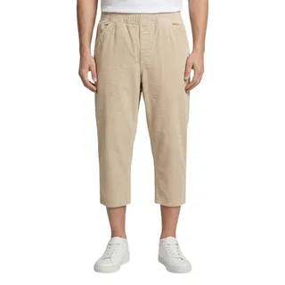 ZARA Herren-Cordhose aus Baumwolle in Beige XL - Beige