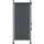 Senkrechtmarkise 120 x 310 cm grau