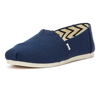 TOMS Damen Canvas Alpargatas - Bequeme und atmungsaktive Freizeitschuhe aus robuster Baumwolle