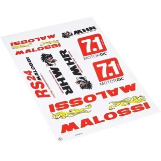 MALOSSI Aufkleber Satz Malossi DIN A3, 1 Stück Sticker Dekor
