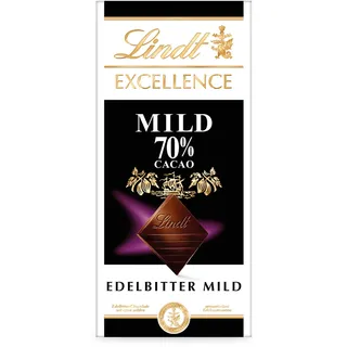 Lindt Excellence Mild Edelbitter Schokoladentafel 100 g
