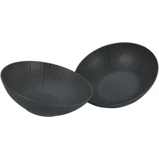 CreaTable Vesuvio Schwarz 2-tlg.