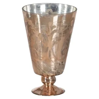 Dekorative Blumenbecher aus Kupfer