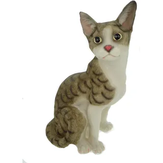 Katze Peterchen sitzend Figur Garten TOP